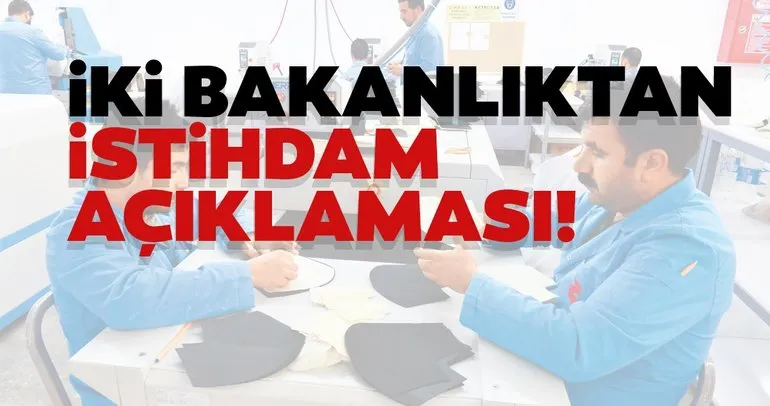 Adalet Bakanlığı’ndan son dakika istihdam açıklaması