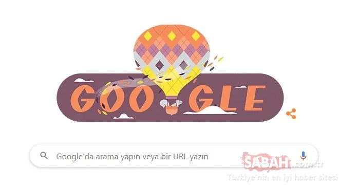 Google 2020 Sonbahar mevsimine doodle’la merhaba dedi!