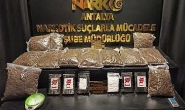 Antalya’da 4 zehir taciri tutuklandı