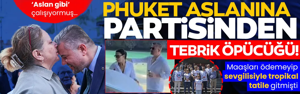 Phuket aslanına pişkin öpücük