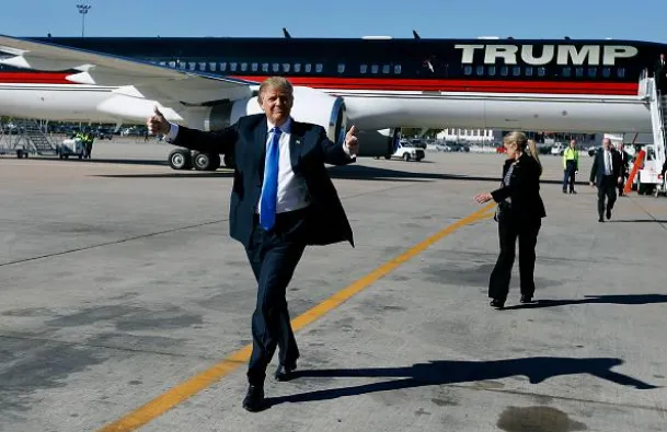 İşte Trump’ın özel uçağı!
