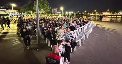 Çorum’da Açık Hava Sineması'nda “Kesişme: İyi ki varsın Eren” filmine yoğun ilgi #corum