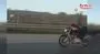 Bursa'da motosiklet üzerindeki ölümüne yolculuk kamerada | Video