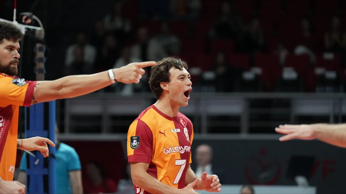 Galatasaray, Onikişubat Belediyespor'a set vermedi