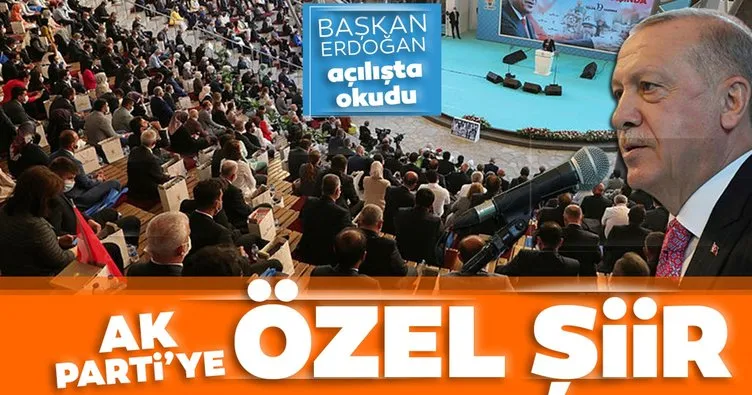Başkan Erdoğan 19. Kuruluş yıldönümünde AK Parti’ye özel şiir okudu