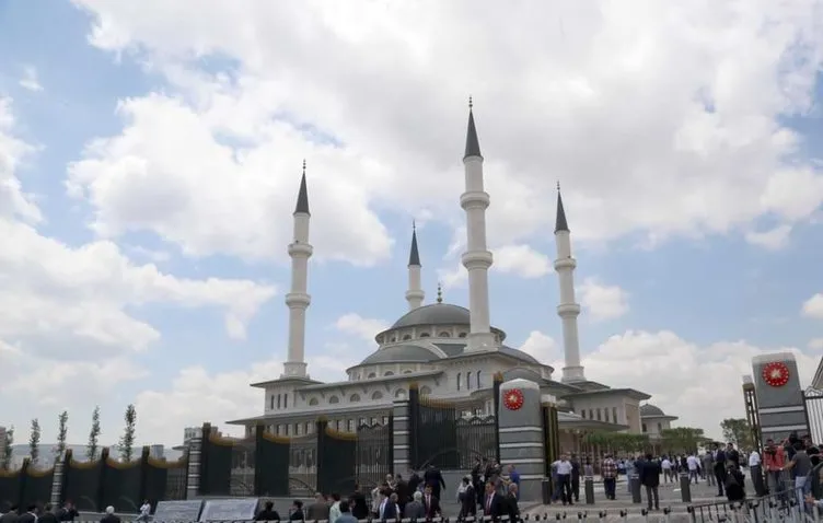Erdoğan beştepe millet camiini açıyor