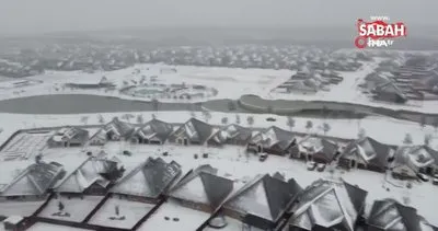 Teksas’ta kar fırtınası alarmı! 17 bölgede afet ilan edildi | Video