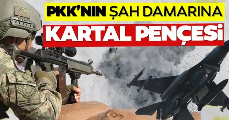 PKK’nın şah damarına Kartal Pençesi