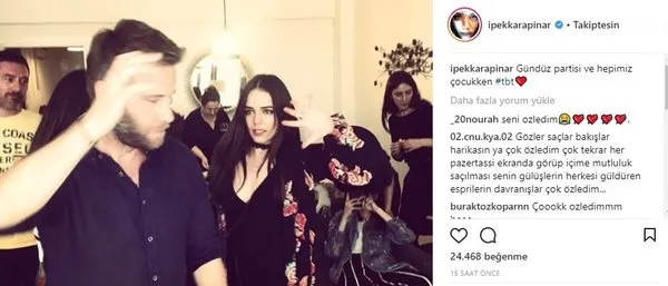 Ünlü isimlerin Instagram paylaşımları (16.03.2018)