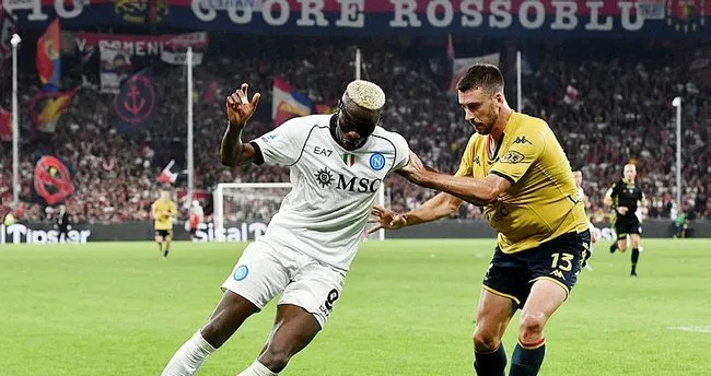 Serie A’da Genoa, Napoli karşısında üstünlüğünü koruyamadı Serie A’da Genoa, Napoli karşısında üstünlüğünü koruyamadı