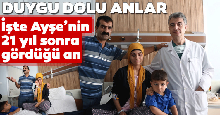 İşte Ayşe’nin gördüğü an