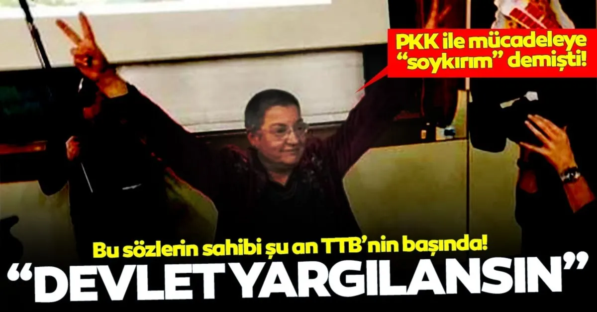 Fincancı terör örgütü ile mücadele eden devletin yargılanmasını istemiş! - Sabah