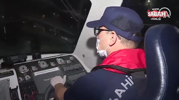 İstanbul'da denizde Kovid-19 denetimi yapıldı | Video
