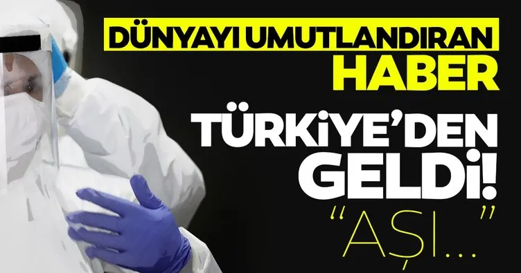 Son dakika... Türkiye’de tüm dünyanın konuşacağı gelişme! Coronavirüs aşısını geliştirebiliriz!
