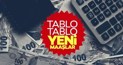 EMEKLİ VE MEMUR ZAMMI SON DAKİKA: 4 tabloda yeni maaşlar! Enflasyon farkı, en düşük emekli maaşı kaç TL olacak?