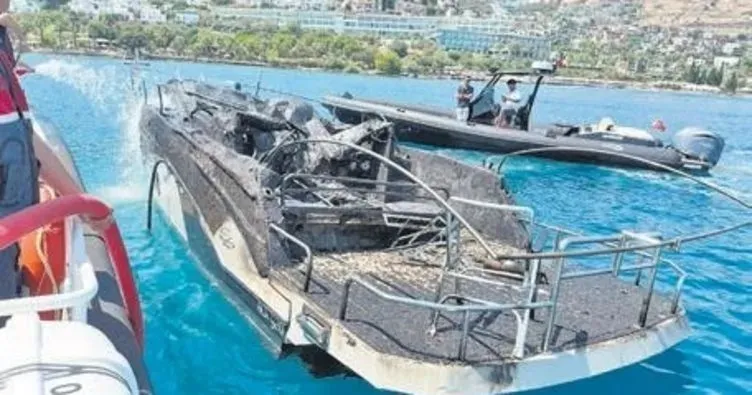 Bodrum’da korku dolu anlar! Tekne alev alev yandı: Olayla ilgili soruşturma başlatıldı!