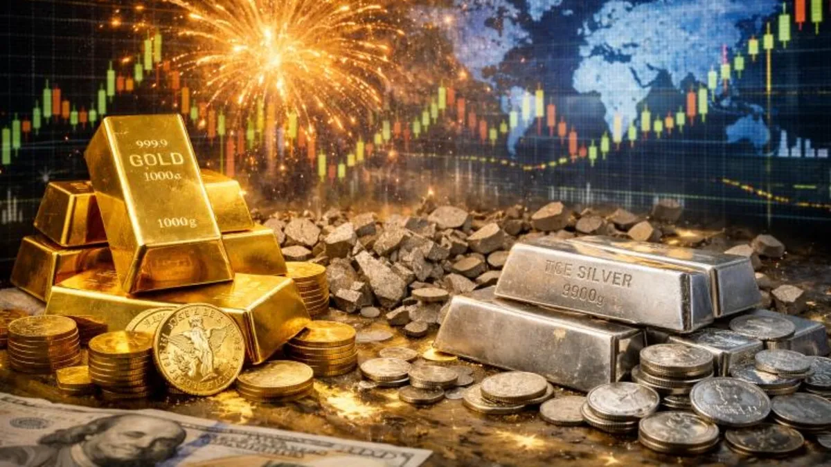 Altın ve gümüşte tarihi yıl sonu rallisi! İşte haftanın zirvedeki ve dipteki yatırımları Altın ve gümüşte tarihi yıl sonu rallisi! İşte haftanın zirvedeki ve dipteki yatırımları