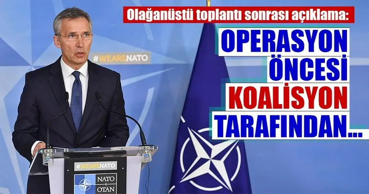 Son dakika haberi: NATO Genel Sekreteri Stoltenberg açıklama yaptı