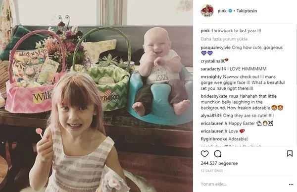 Ünlülerin Instagram paylaşımları (02.04.2018)
