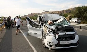 Erzincan’da trafik kazası: 1’i ağır 7 yaralı