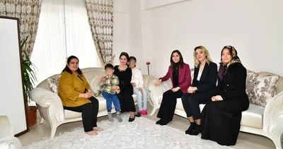Selda Yavuz, koruyucu aileleri ziyaret etti #malatya