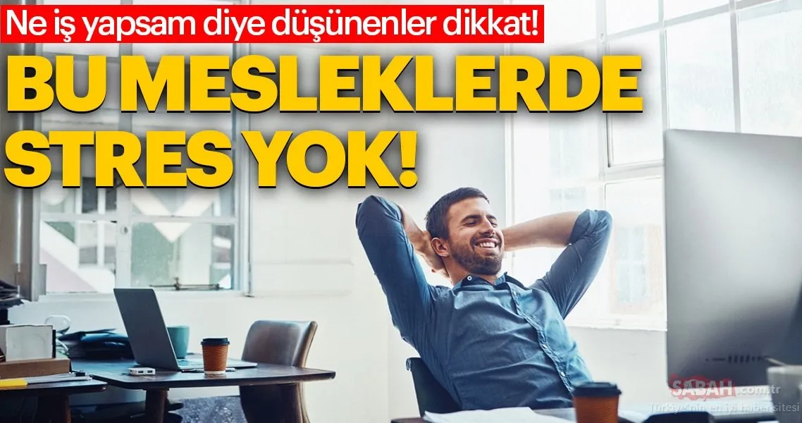 Ne Is Yapsam Diye Dusunenler Dikkat Bu Mesleklerde Stres Yok Galeri Ekonomi