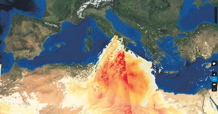 Dev toz bulutu geliyor