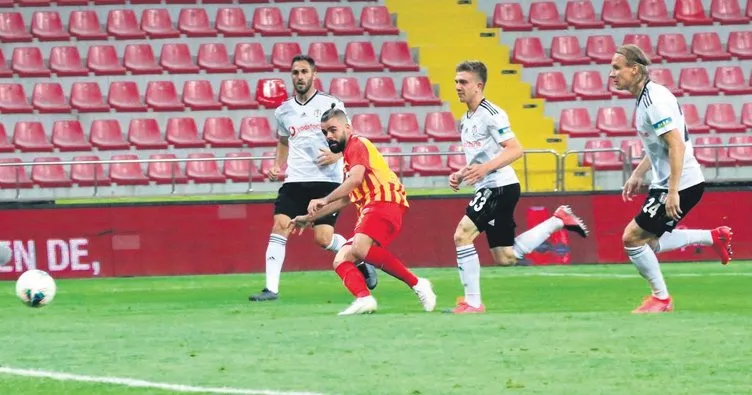 Beşiktaş’a Kayserispor freni