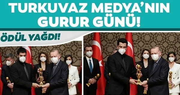 Turkuvaz Medya'nın gurur günü! Ödül yağdı...