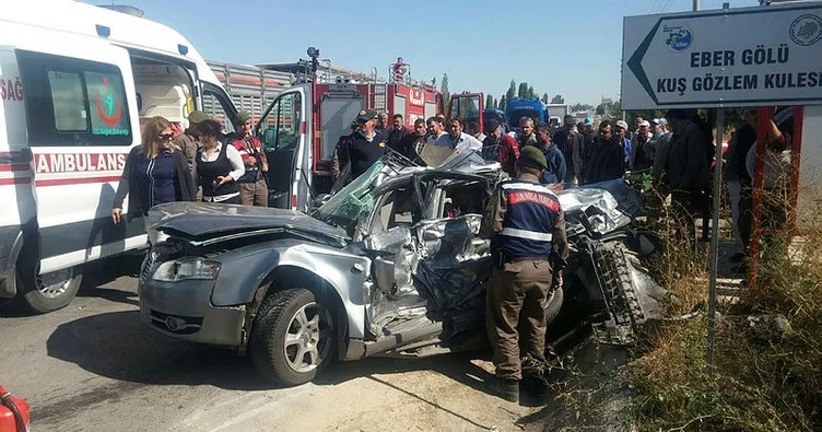 Afyonkarahisar’da trafik kazası: 4 ölü