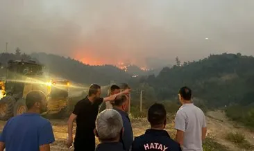 Yangın sınırlarımıza dayandı! Hatay teyakkuzda #hatay