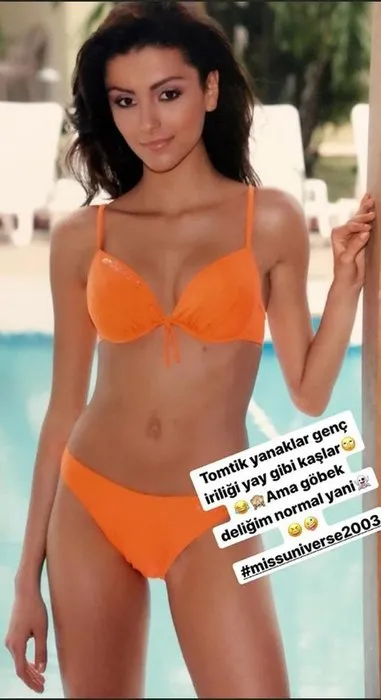 Özge Ulusoy, göbek deliği tartışmalarına son noktayı koydu