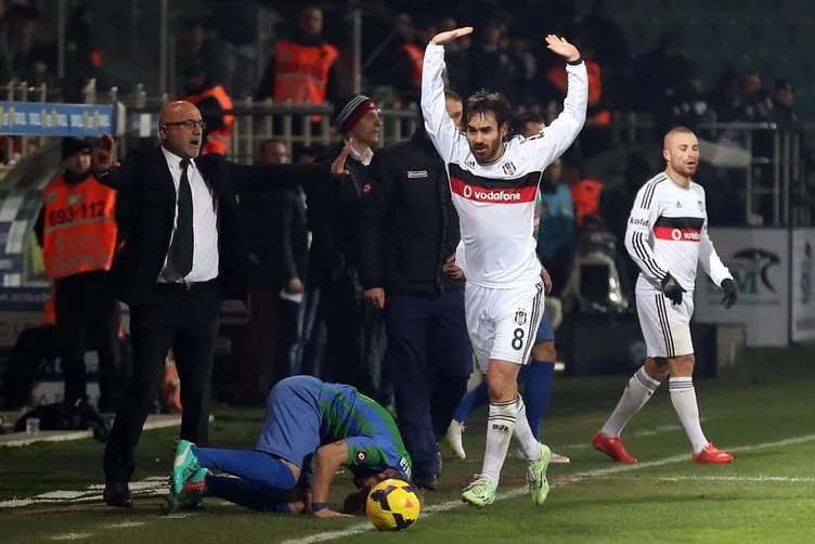 Çaykur Rizespor - Beşiktaş maçının fotoğrafları