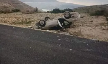 Mardin’de feci kaza! Otomobil takla attı: 1 ölü, 3 yaralı