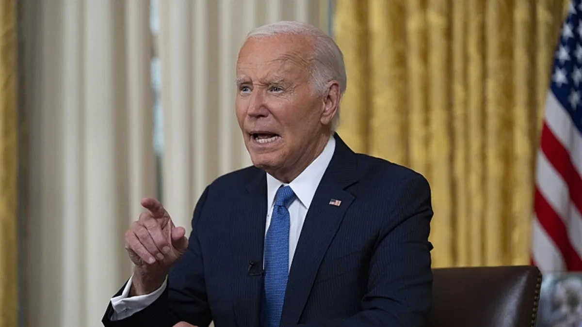 Biden: Bayrağı yeni bir jenerasyona devretmeye karar verdim