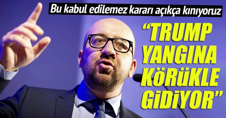 Trump yangına körükle gidiyor