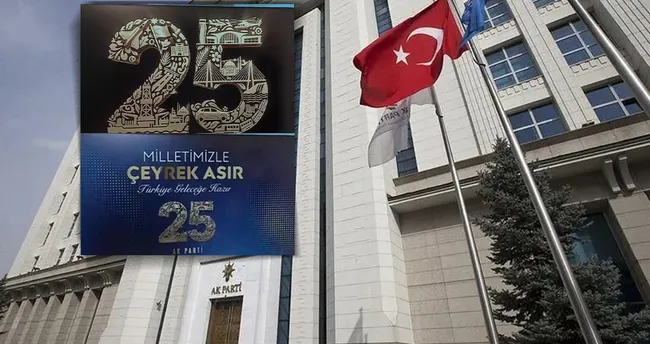 AK Parti’den 25. yıla özel logo çalışması! Çeyrek asırlık yolculuk, çağ atlatan projeler...