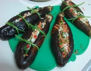 Doldurma Patlıcan Turşusu
