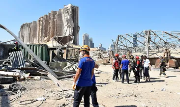 Türk ekiplerı Beyrut Limanı’nda