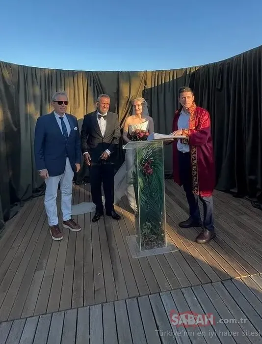 Sevilen sanatçı Yavuz Bingöl ile Nilşah Ağaoğlu mutluluğa ’Evet’ dedi! Nikah şahidi Oktay Kaynarca’nın sözleri herkesi güldürdü...