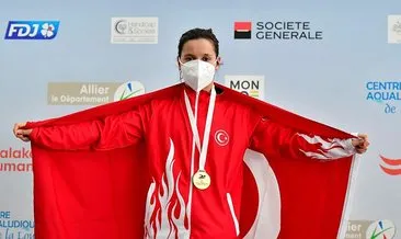 Milli yüzücü Deniz Şevin Şentuna dünya şampiyonu oldu!