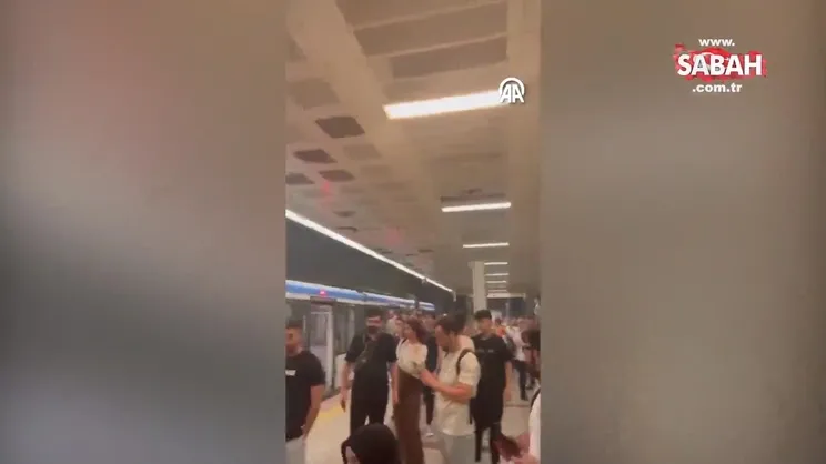 Topkapı-Mescid-i Selam hattında arızalanan tramvaydaki yolcular endişeli anlar yaşadı | Video