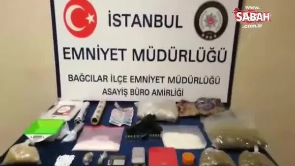 İstanbul'da uyuşturucu operasyonu! Tam 3 kilogram | Video
