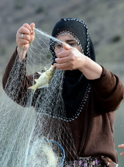 Güneydoğu’nun balıkçı kadını
