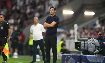 Paulo Fonseca: Hayal kırıklığı yaşıyoruz