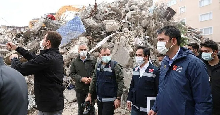 Çevre ve Şehircilik Bakanı Kurum’dan İzmir Depremi’nde hasar gören binalarla ilgili açıklama: Salı günü tamamlayacağız