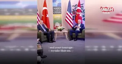 Biden’dan Başkan Erdoğan’a teşekkür | Video