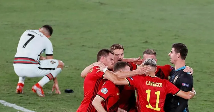 Son Dakika Haberi - Belçika Portekiz’i eledi Ronaldo maç sonu böyle görüntülendi! ’Şanslıydınız...’