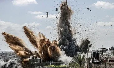 Siyonist İsrail gece boyun Gazze Şeridi’ni bombaladı! 100 Filistinli hayatını kaybetti