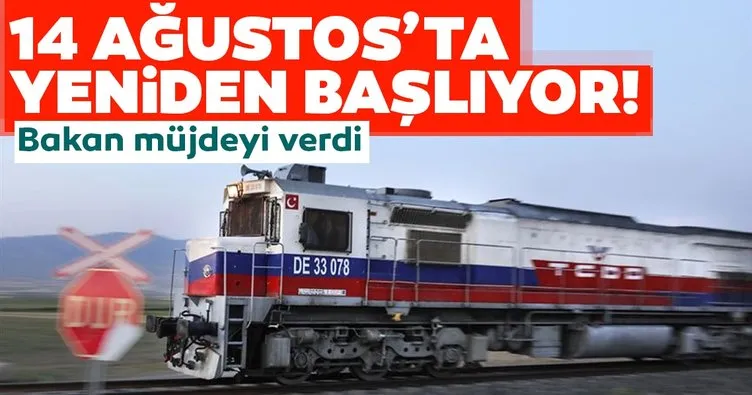 Bakan Turhan müjdeyi verdi! Ankara-Tahran tren seferleri yeniden başlıyor